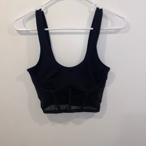 Alo yoga underwire mesh tank